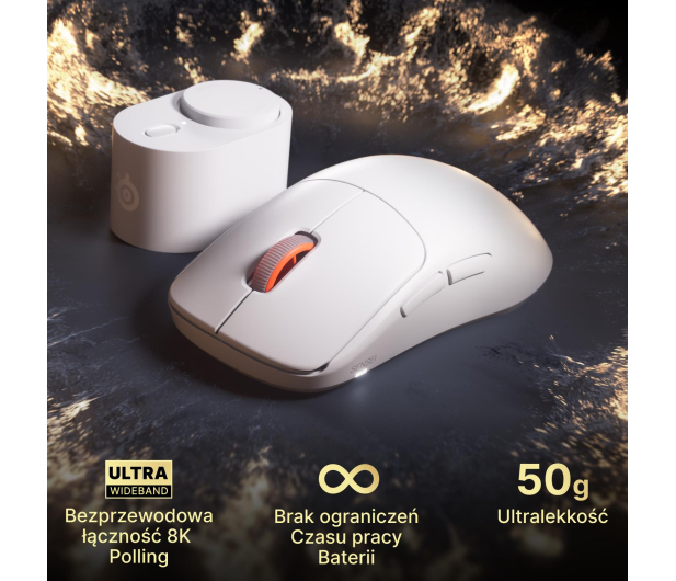 SteelSeries Sensei Pro Mini biała - 1593778 - zdjęcie 8